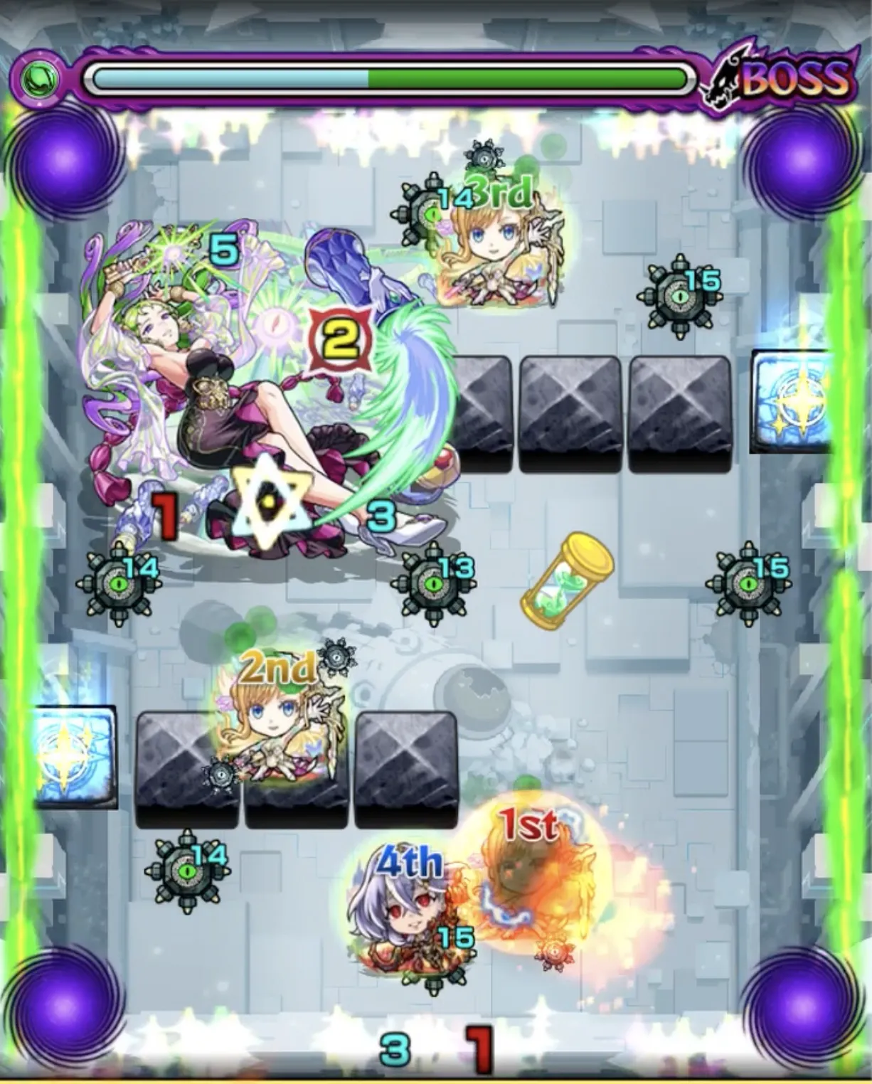 モンスト_パライソ裏道１１_result