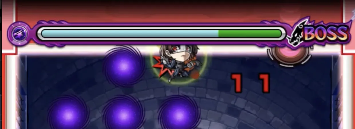 モンスト_パワーチェンジウォール赤