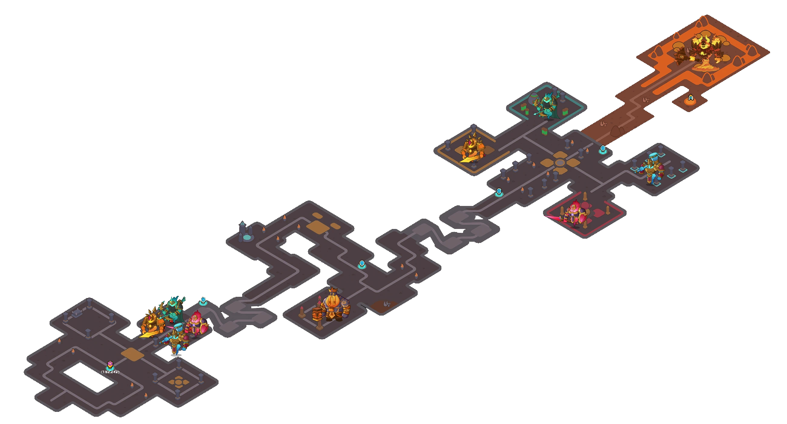 ドンヒロ_黒石の要塞ボスマップ1