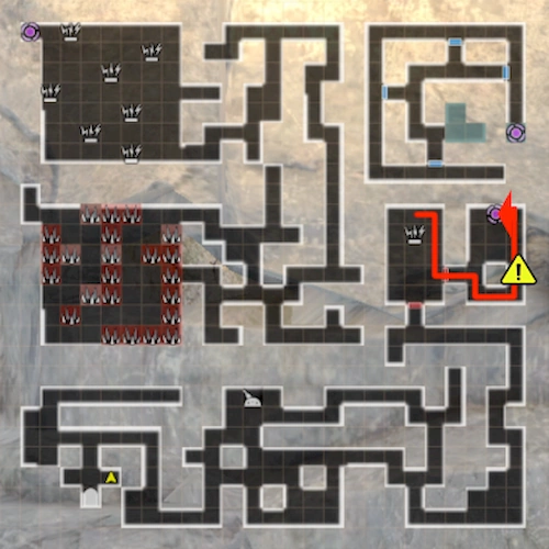 3_陽炎の試練1F_ウィザードリィダフネ