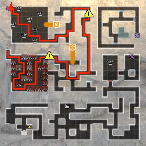 4_陽炎の試練1F_ウィザードリィダフネ