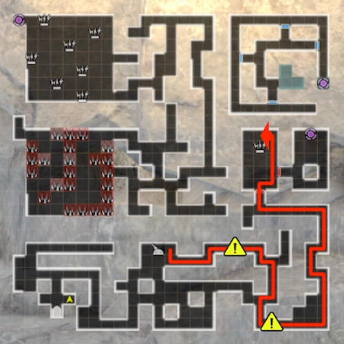 2_陽炎の試練1F_ウィザードリィダフネ