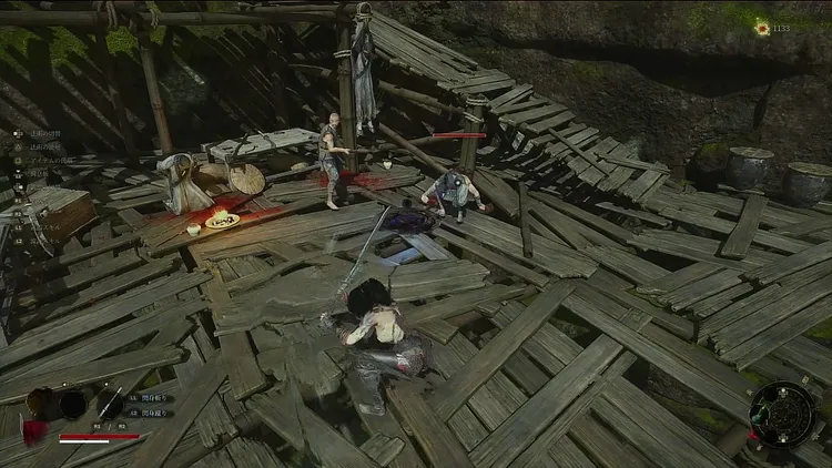 ウツロノハネ_敵を倒す