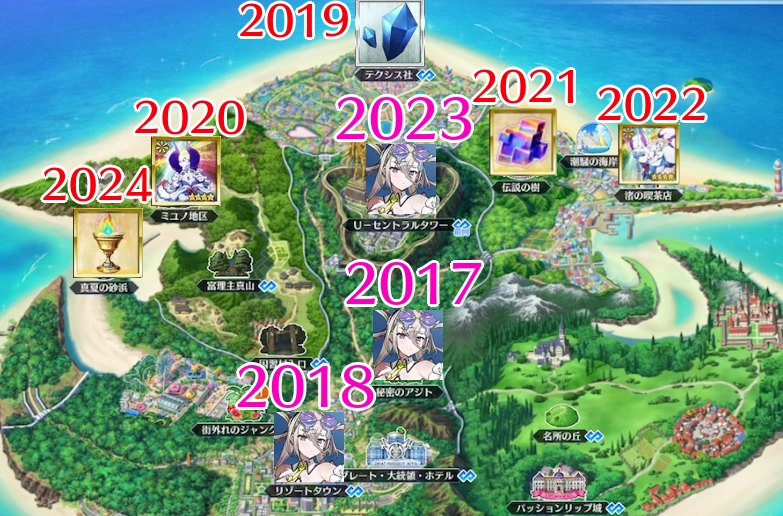 サマーメモリア_マップ