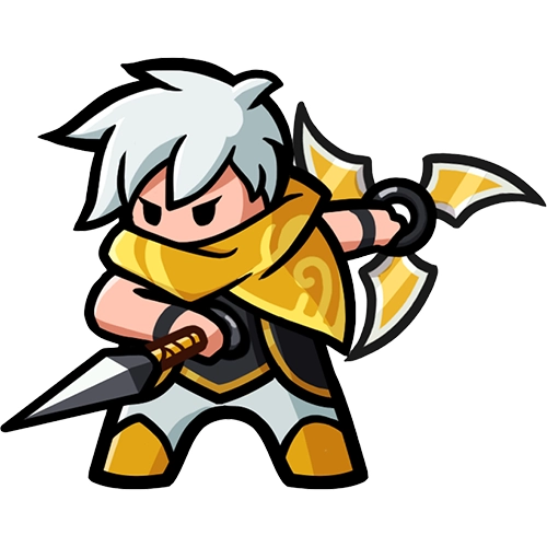 ドンドコヒーロー_隼白_デフォルメ