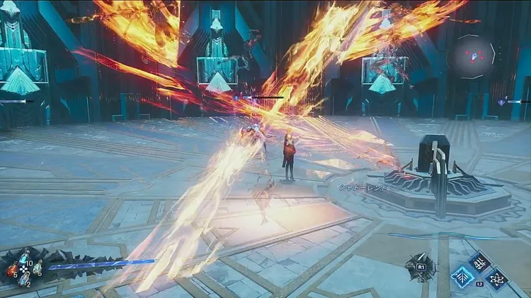 ロストソウルアサイド_4戦闘