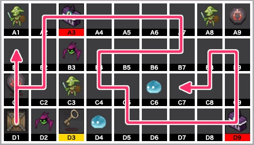 長久の間攻略ルート_ゆうゆう機空団