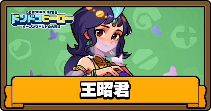 【ドンドコヒーロー】王昭君の評価とスキル【ドンヒロ】