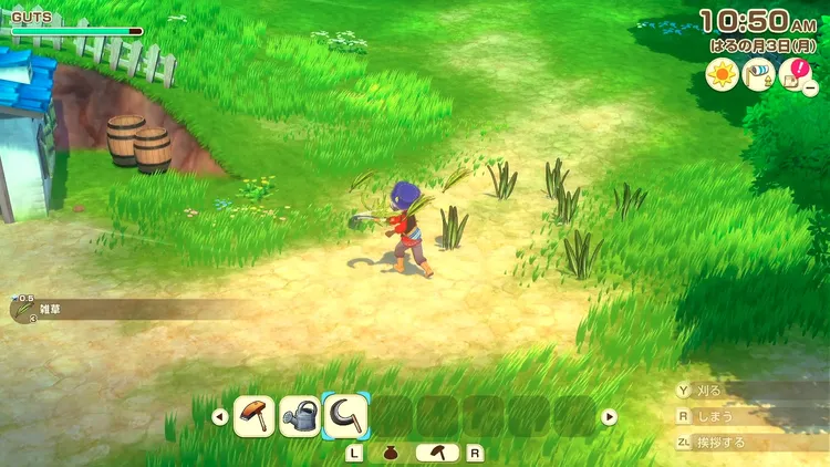 牧場物語_採取採掘のやり方_実戦