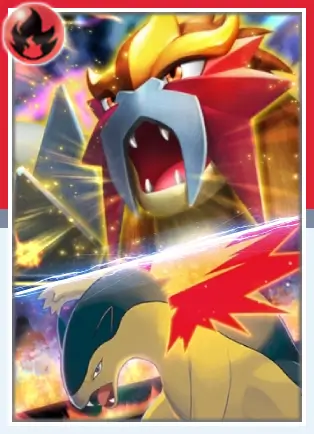 ポケポケ_エンテイ&バクフーンデッキ