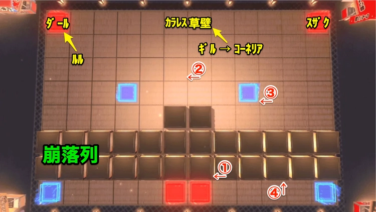 ロススト_あの夏の日々EXTRA(SIDEA)_ステージ7(崩落)