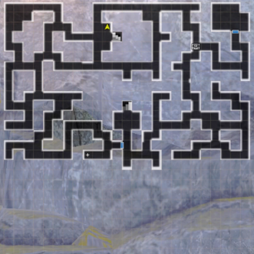 別離の洞窟B2F_マップ_ダフネ