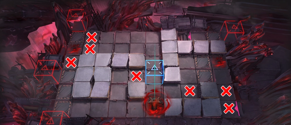 アークナイツ_配置不可対象マス