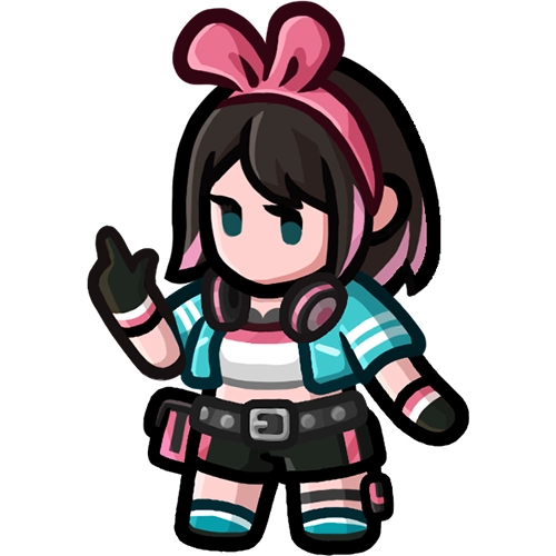 ドンドコヒーロー_キズナアイ_デフォルメ