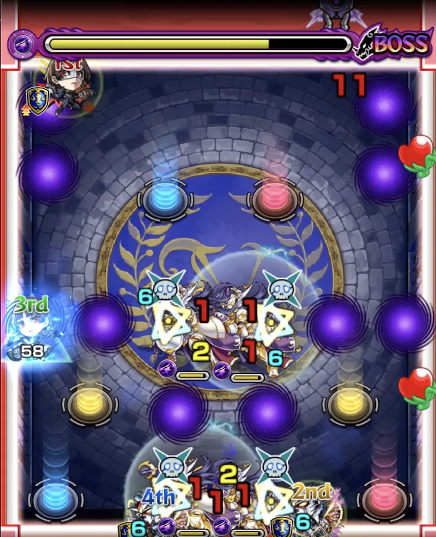 モンスト_超究極ラヴェンツァボス３