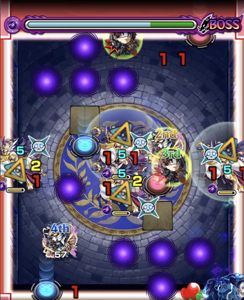 モンスト_超究極ラヴェンツァボス１