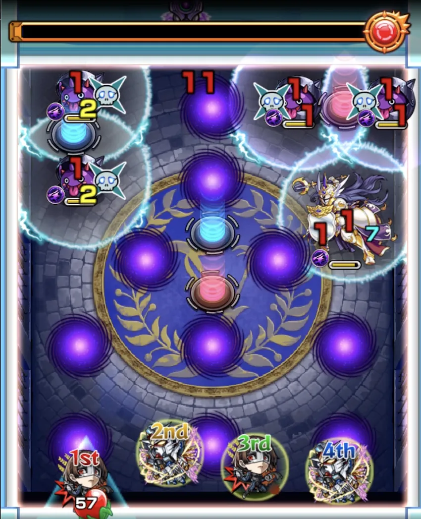 モンスト_超究極ラヴェンツァステージ１