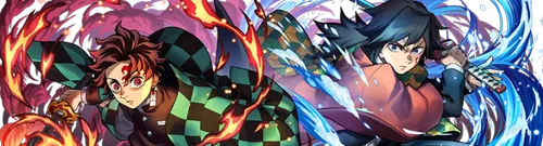 義勇&炭治郎カットイン_パズドラ