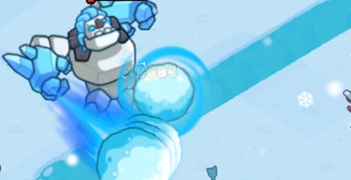 ドンヒロ_雪玉を投げるモーションはわかりやすい