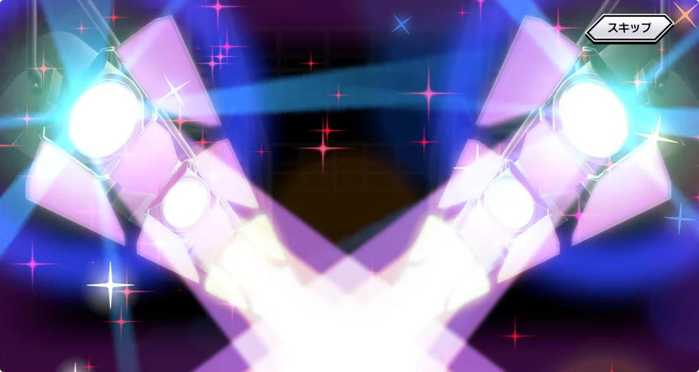 ライトが全て点灯_ガチャ演出_キン肉マン