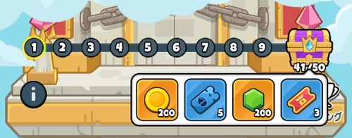 ドンヒロ_10階ごとに豪華報酬を受け取れる