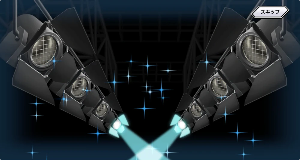 奥のライト2つ点灯_ガチャ演出_キン肉マン