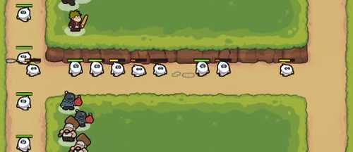 うんまか_真ん中の通路で殲滅