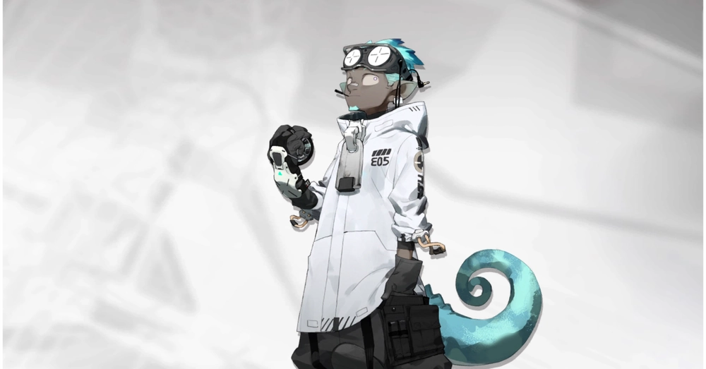 アークナイツ_イーサン_立ち絵