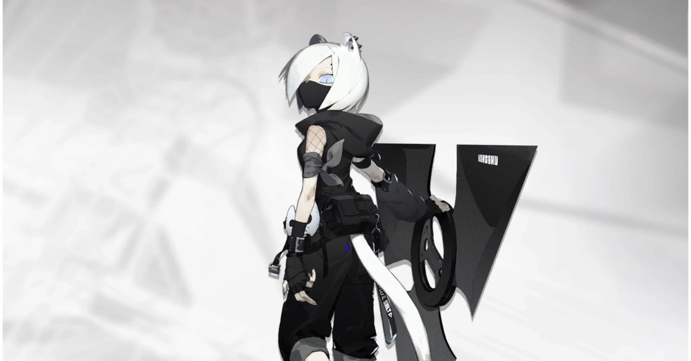 アークナイツ_シラユキ_立ち絵