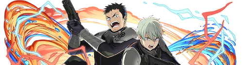 日比野カフカ&市川レノカットイン_パズドラ