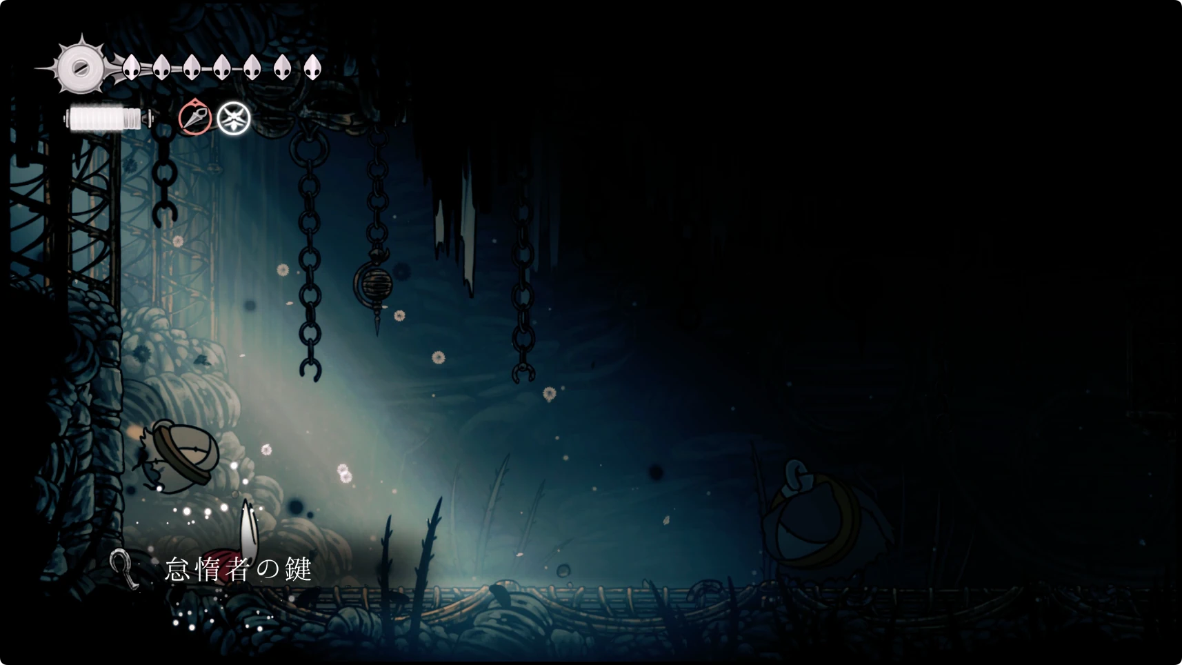 シルクソング_巨石の牢_怠惰者の鍵