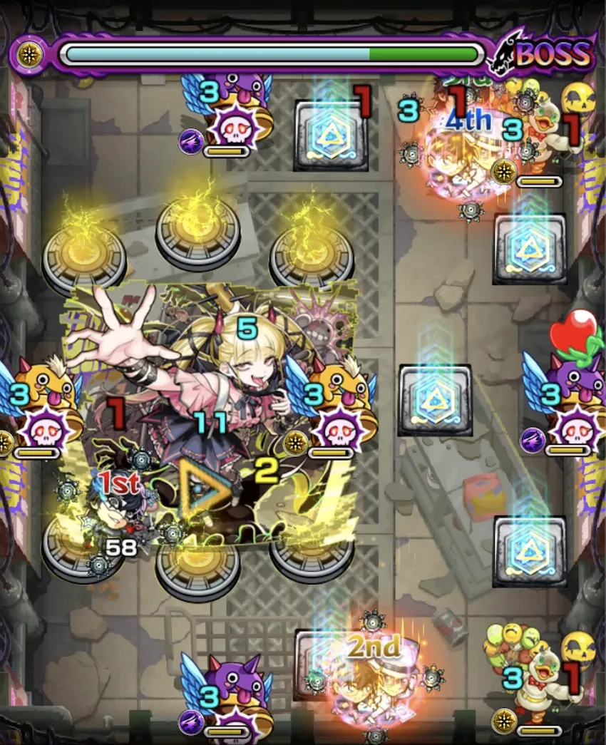 モンスト_超究極_チェルノボグボス1