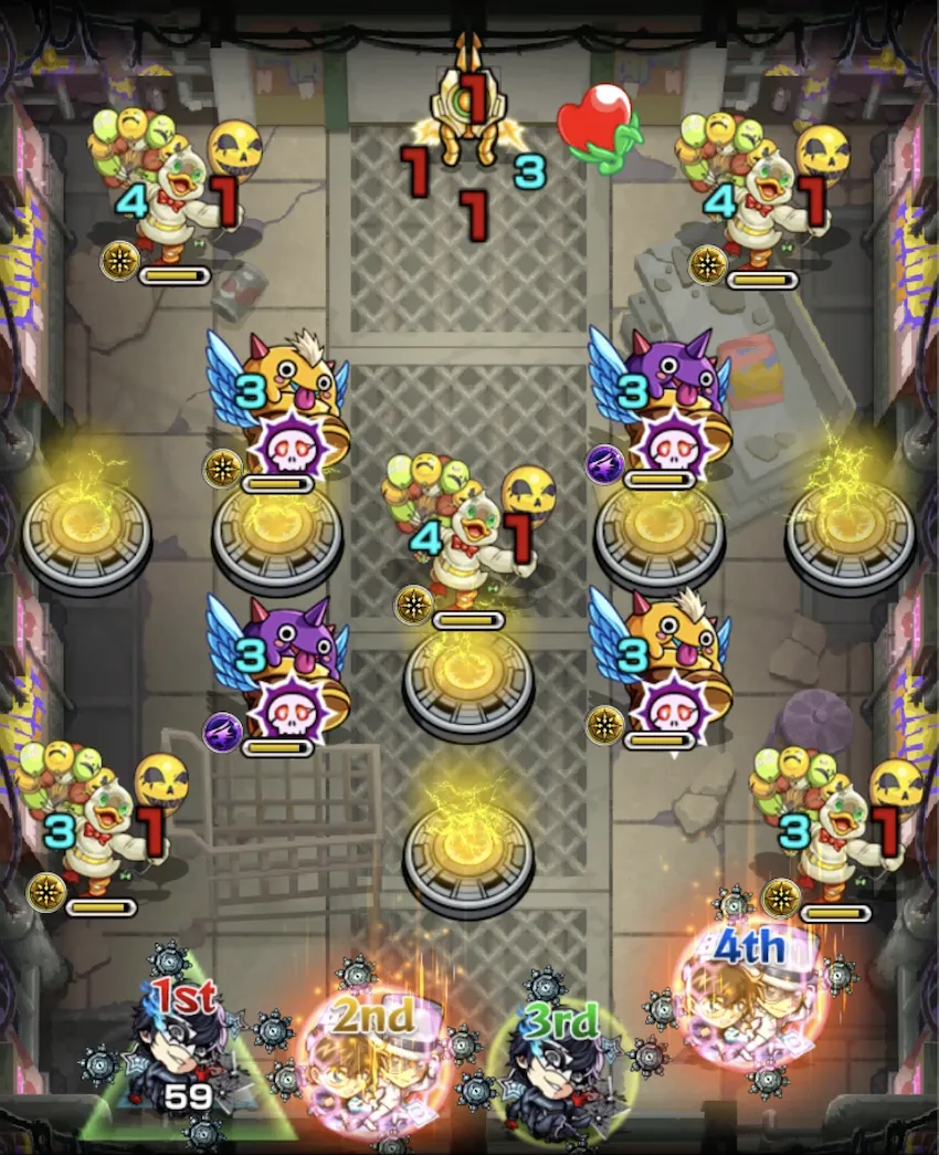 モンスト_超究極_チェルノボグステージ1