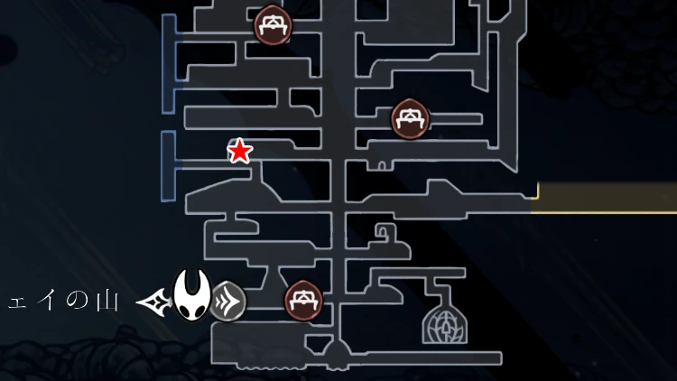 シルクソング_巨石の牢_ノミマップ2