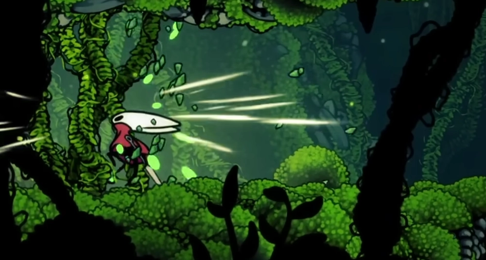 シルクソング_ツルは攻撃で破壊できる