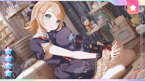 プロジェクトセカイ_[メリーゴーランドでいえーい！]鏡音リン特訓後