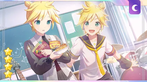 プロジェクトセカイ_[両手いっぱいのお菓子]鏡音レン特訓前