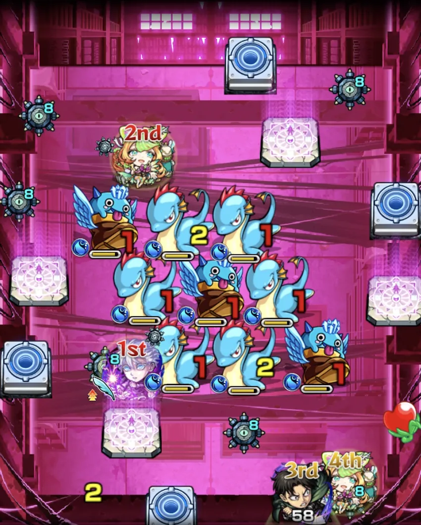 モンスト_EX超究極アクロバティックさらさらステージ2