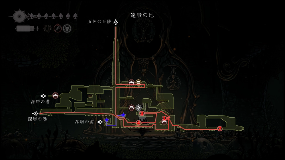 シルクソング_遠景の地_マップ