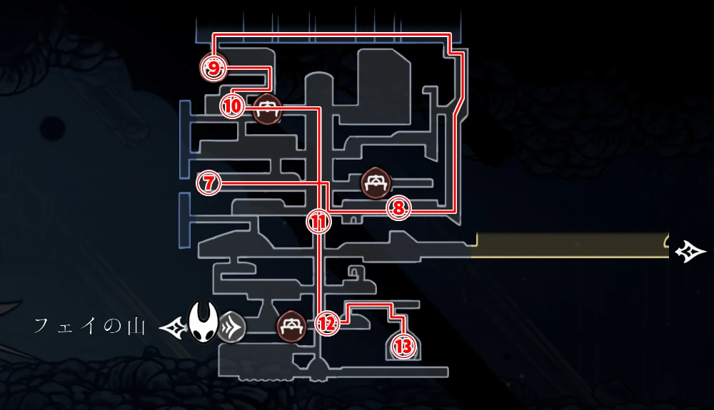 シルクソング_巨石の牢2チャート2