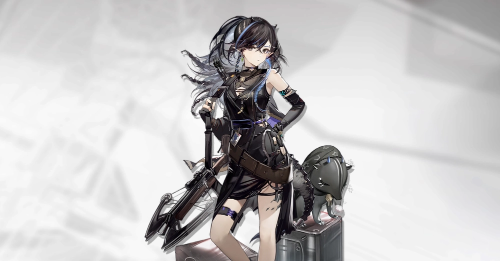 アークナイツ_ブラックナイト_立ち絵