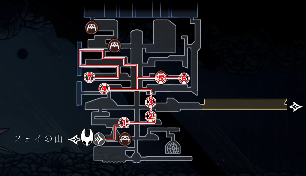 シルクソング_巨石の牢2チャート1