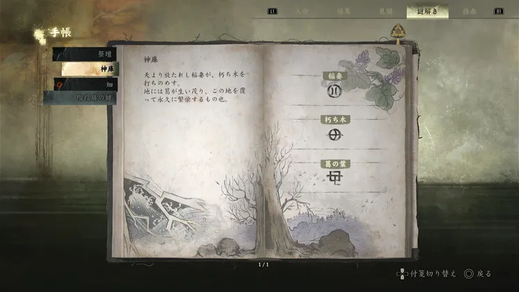 サイレントヒルf_序盤_手帳