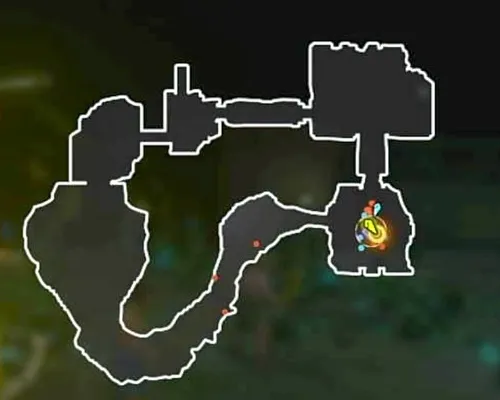 ゼルダ無双封印戦記_マップ_地底探索ゴーレムの異変