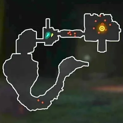 ゼルダ無双封印戦記_マップ_地底探索暴れる地底生物達