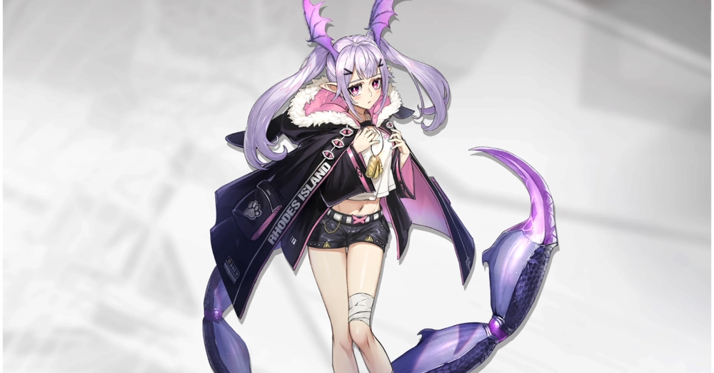 アークナイツ_マンティコア_立ち絵