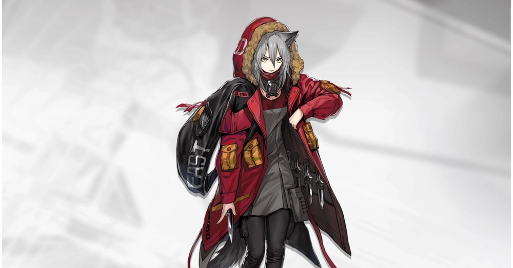 アークナイツ_レッド_立ち絵