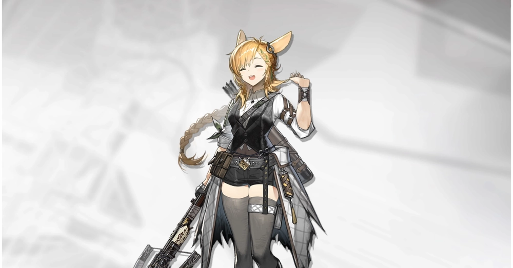 アークナイツ_寒芒クルース_立ち絵