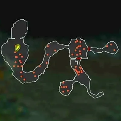 ゼルダ無双封印戦記_マップ_地底を探る影