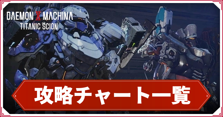 【デモンエクスマキナTS】攻略チャート一覧【デモエク タイタニックサイオン】